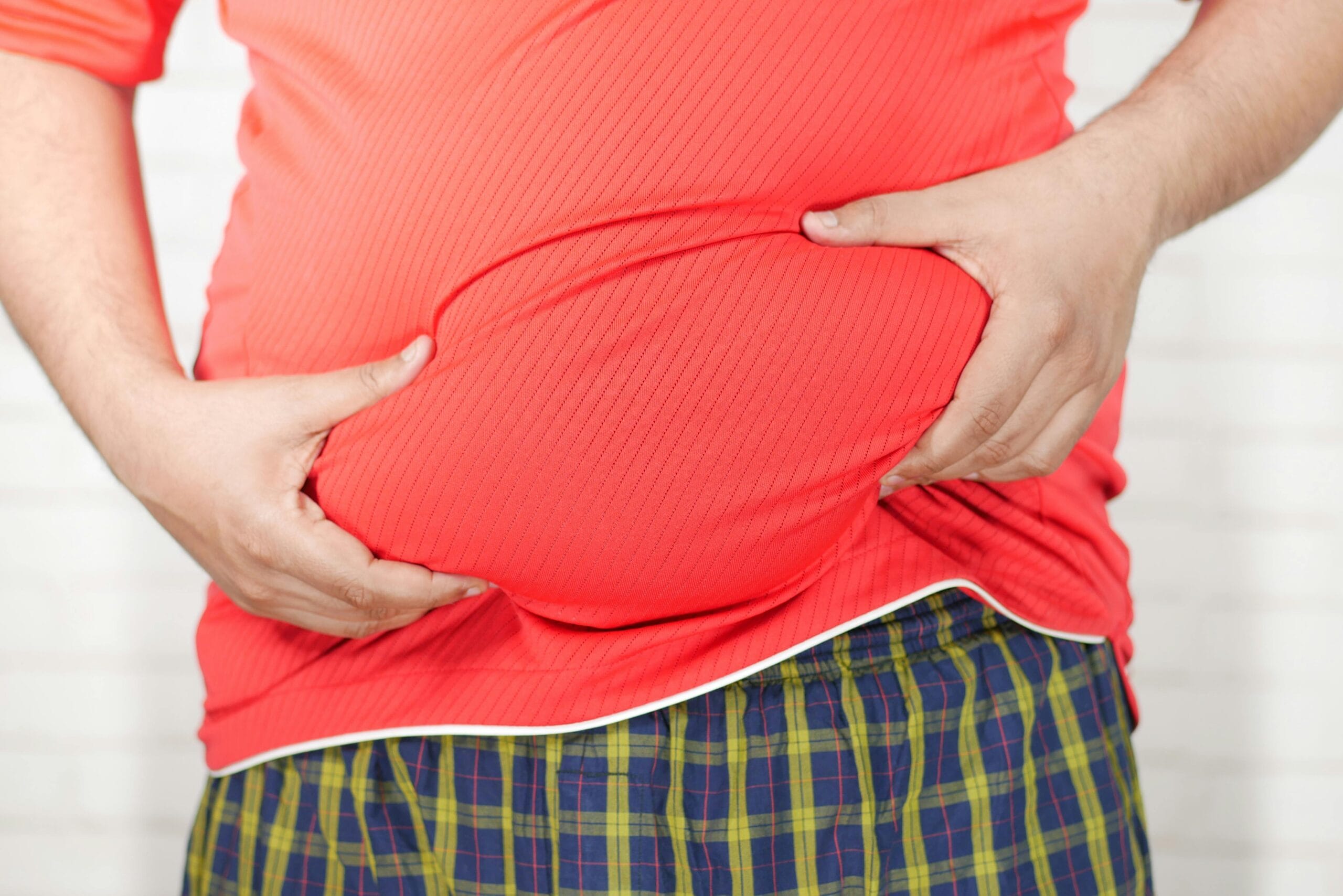 Digestive discomfort and bloating caused by taking too many supplements